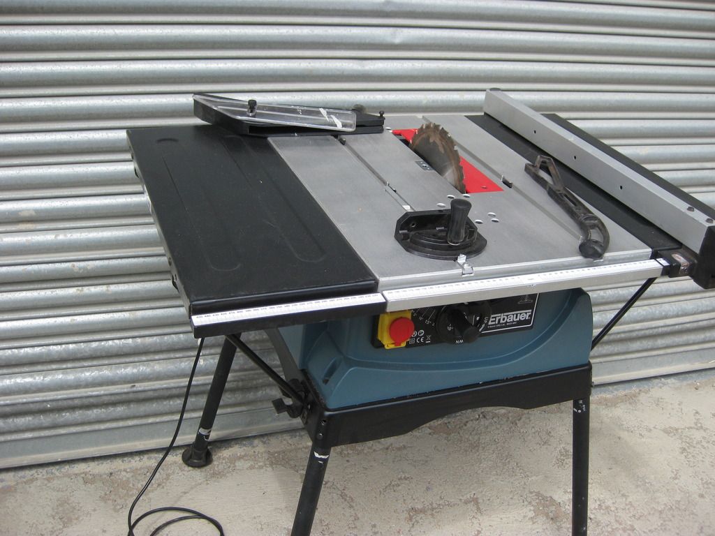 Erbauer Table Saw 250mm 240V EBS2504SE eBay