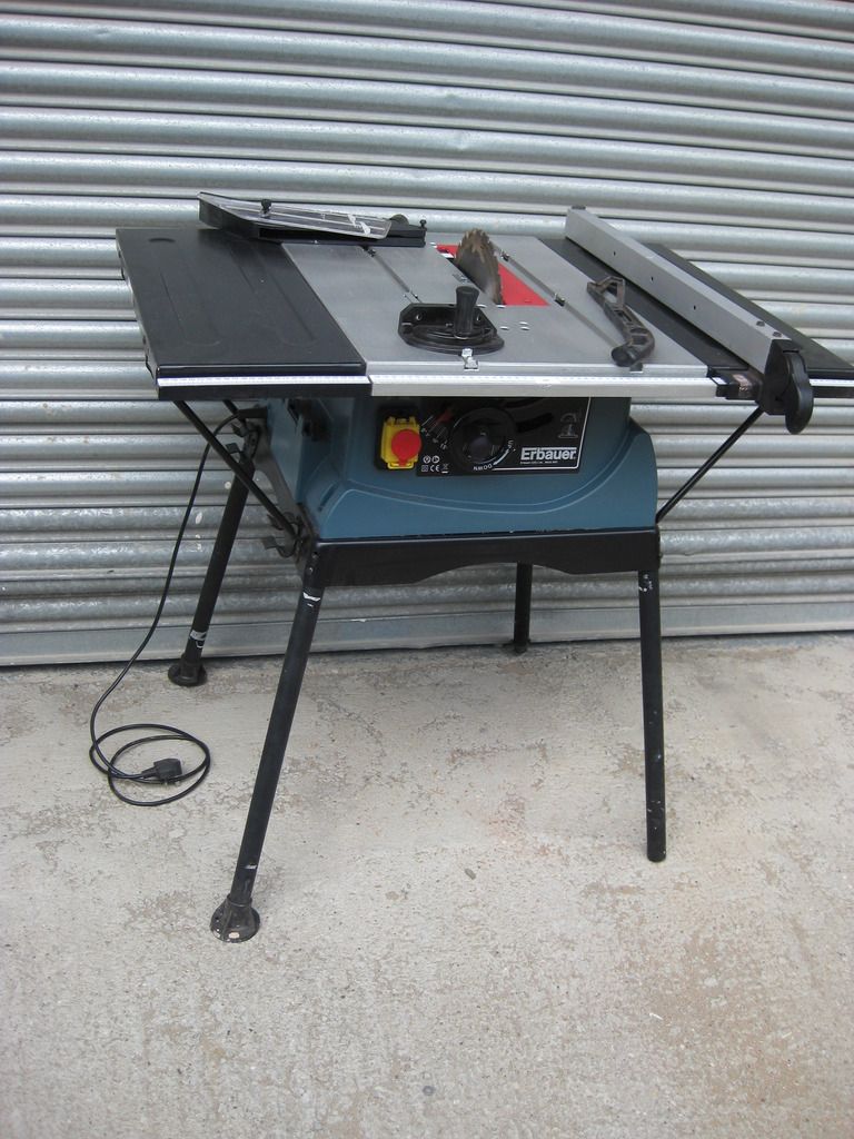 Erbauer Table Saw 250mm 240V EBS2504SE eBay