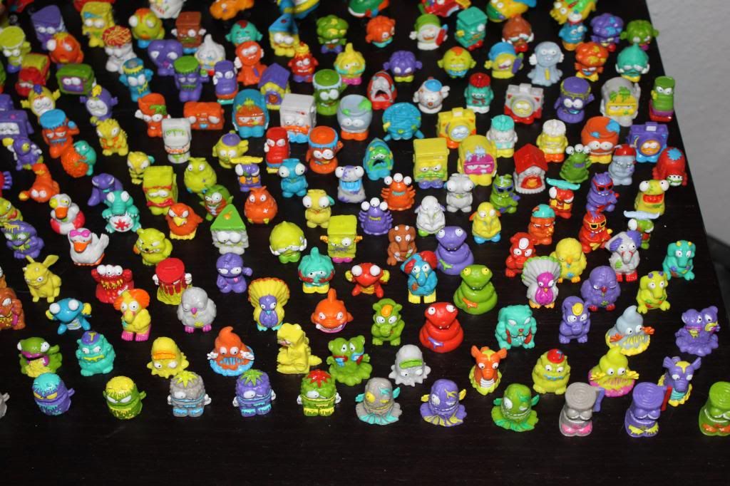 The Trash Pack HUGE LOT 650+ Trashies Series 1 2 3 4 Gross Ghosts Trash