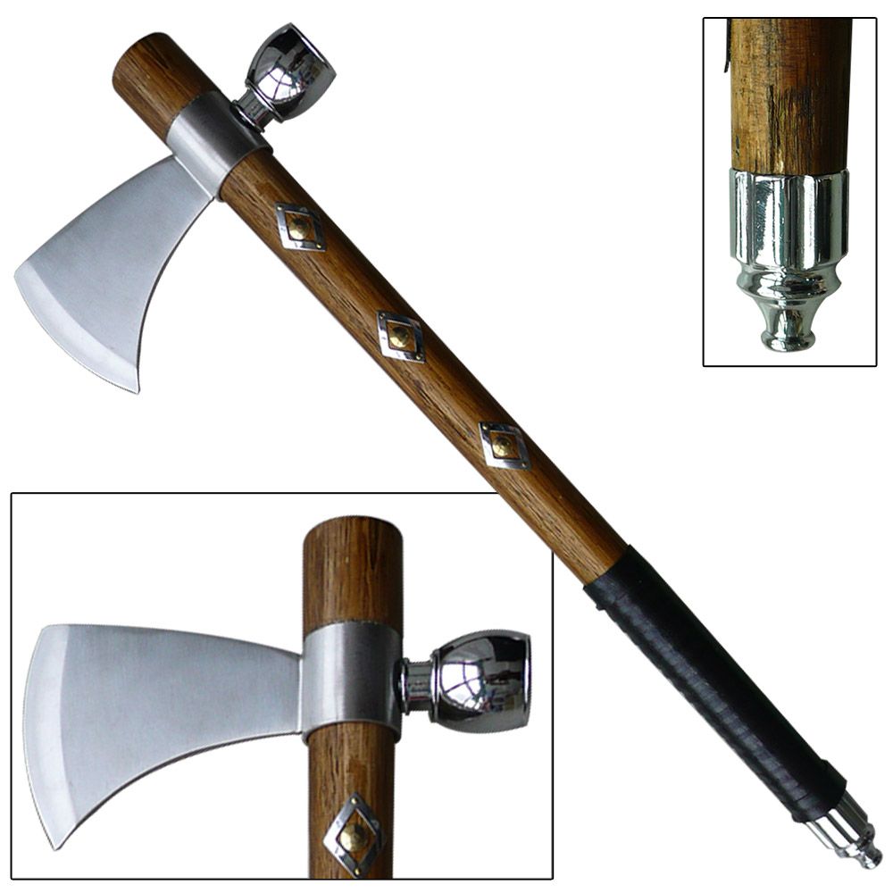 Blackfoot Nation Ceremonial Tomahawk Peace Pipe Native American