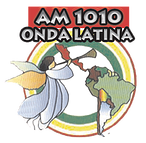 am Onda Latina AM 1010  onlie. FM y AM Radios Online por internet. fm y am radios online logo