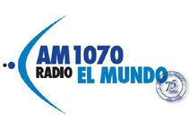 am El Mundo AM 1070 onlie. FM y AM Radios Online por internet. fm y am radios online logo