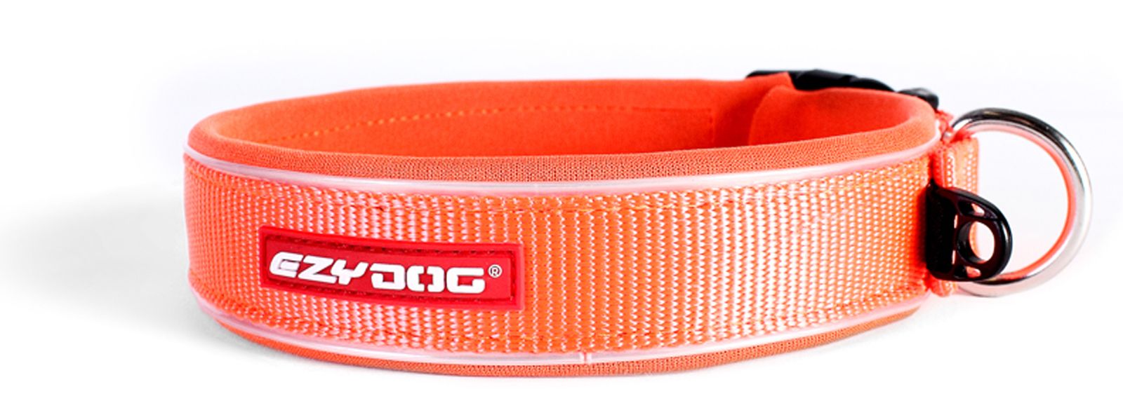 EZYDOG Dog Collar Reflective Padded Neoprene All Sizes eBay