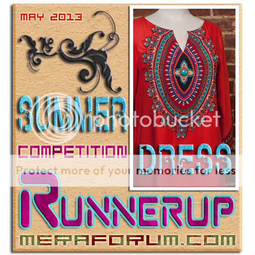 Summer Dress Competition runnerup