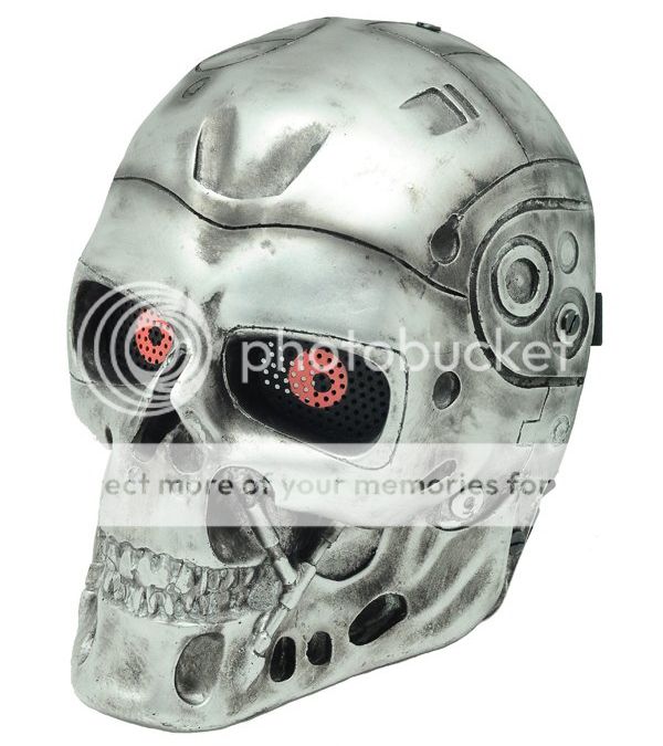 Terminator T800 Mask Airsoft Full Face Mask Paintball Mask Airsoft Mask BB Gun