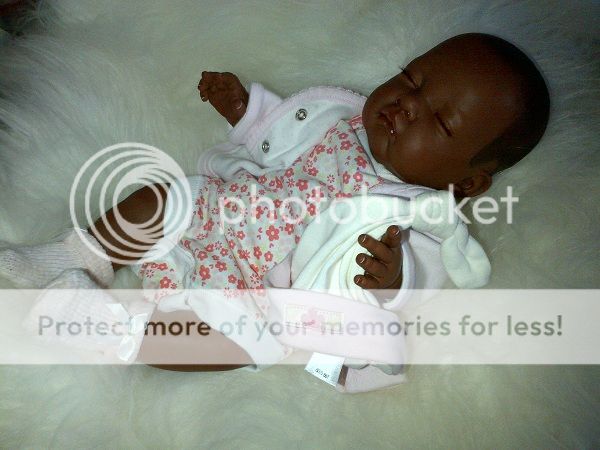 Ethnic AA Reborn Baby Girl Sofia Anatomically Correct All Vinyl